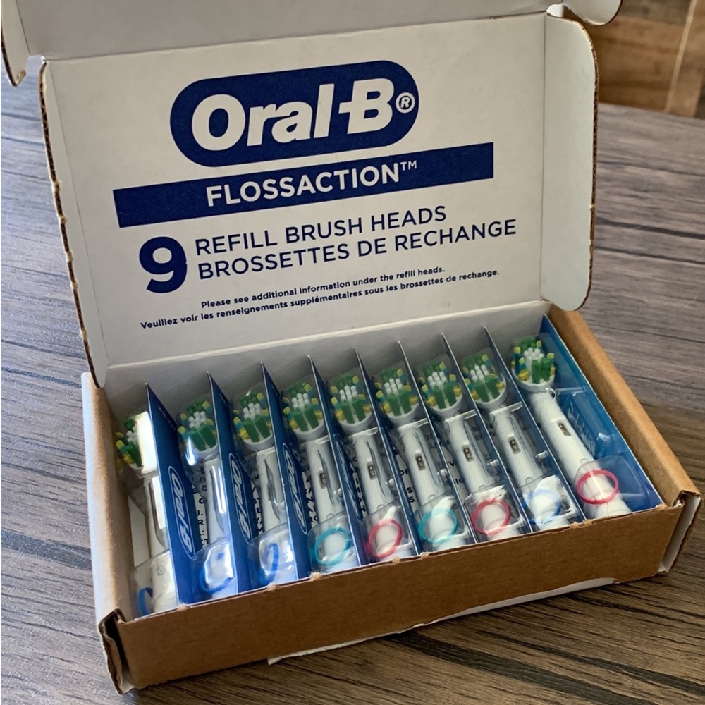 Oral-B FlossAction Replacement Brush Heads